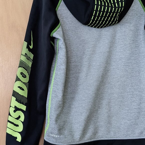 Nike Therma-Fit Just Do It Full Zip Long Sleeve Hoodie - Picture 3 of 10